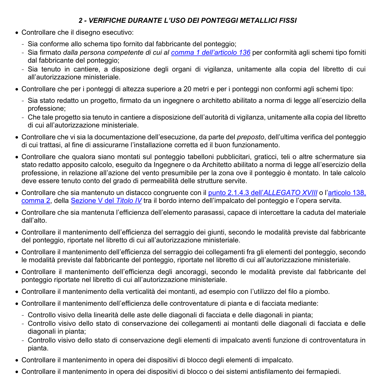 Allegato XIX: rappresentazione di confronto, parte 7