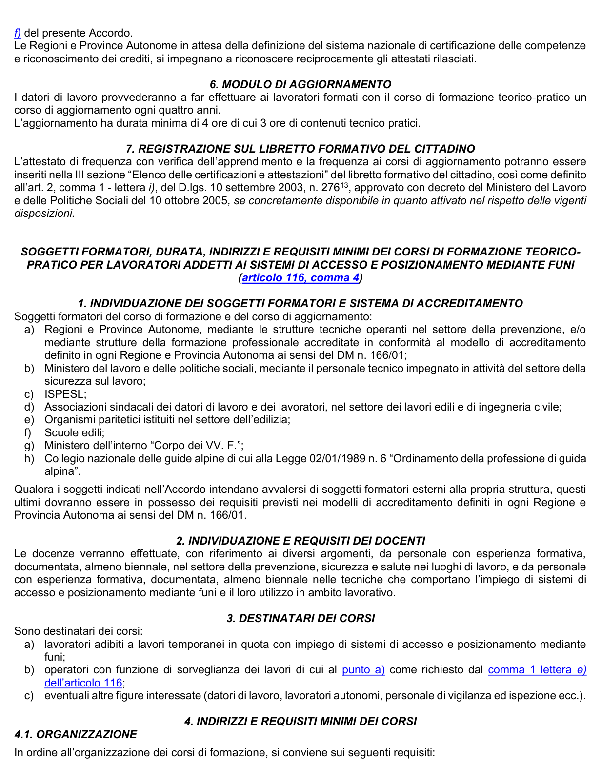 Allegato XXI: rappresentazione di confronto, parte 3