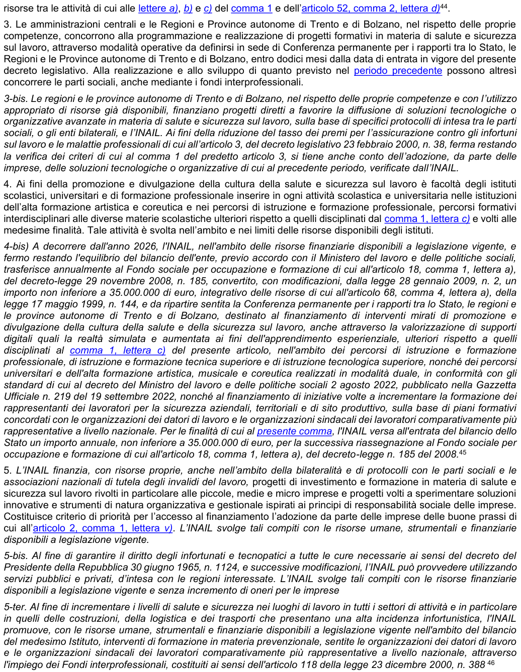 Art. 11: rappresentazione di confronto, parte 2