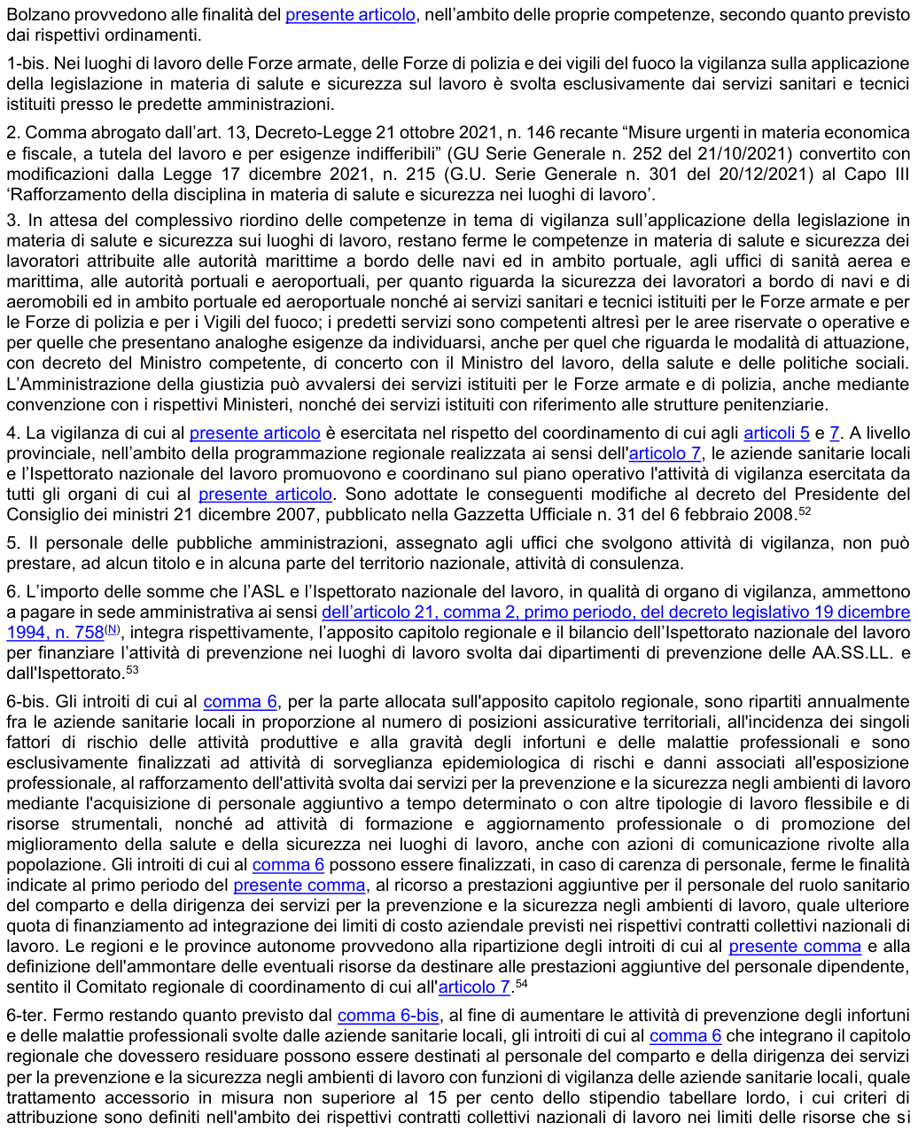 Art. 13: rappresentazione di confronto, parte 2