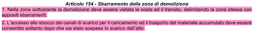Art. 154: rappresentazione di confronto, parte 1