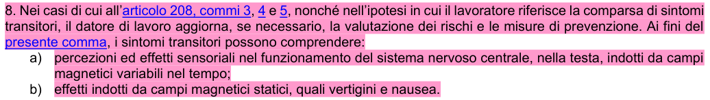 Art. 210: rappresentazione di confronto, parte 2