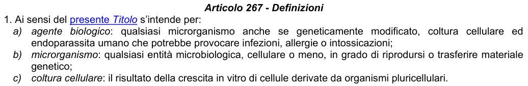 Art. 267: rappresentazione di confronto, parte 1