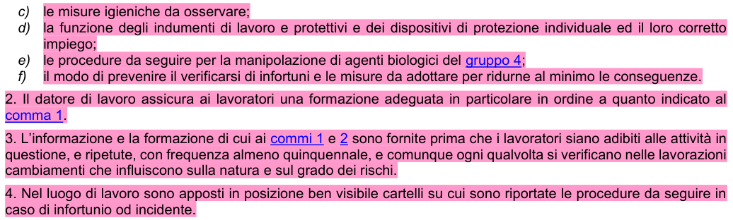 Art. 278: rappresentazione di confronto, parte 2