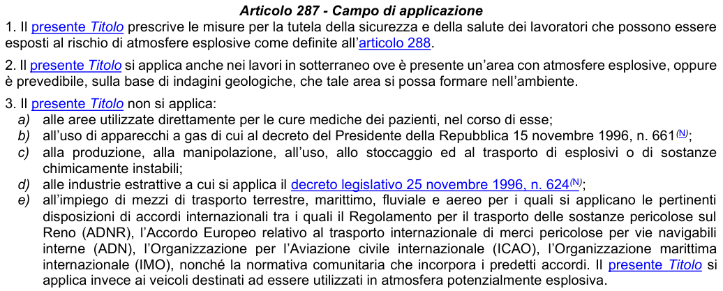 Art. 287: rappresentazione di confronto, parte 1