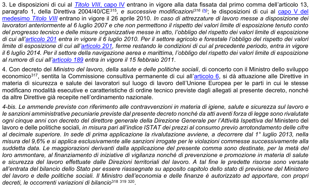 Art. 306: rappresentazione di confronto, parte 2