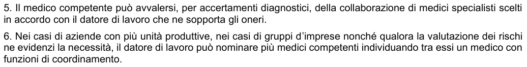 Art. 39: rappresentazione di confronto, parte 2