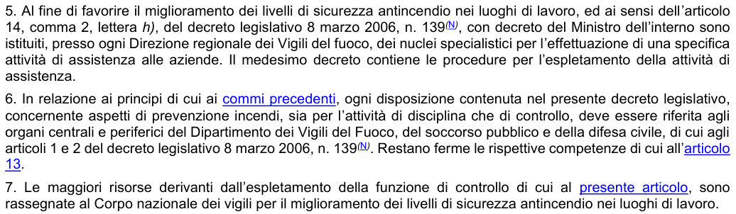 Art. 46: rappresentazione di confronto, parte 2