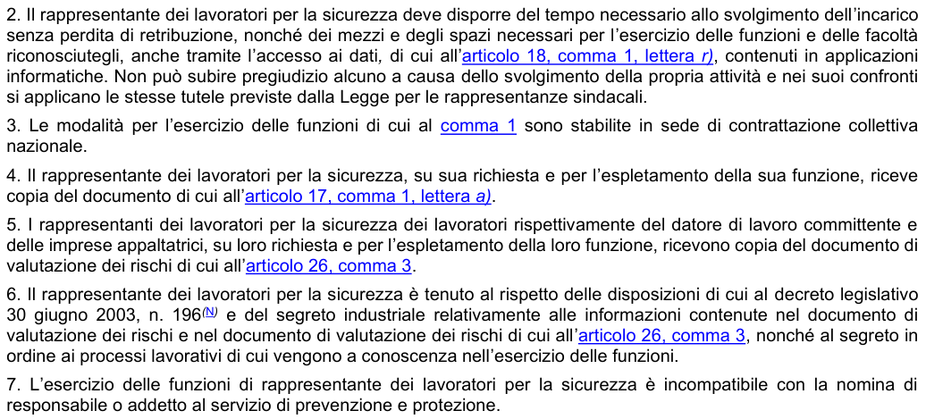 Art. 50: rappresentazione di confronto, parte 2
