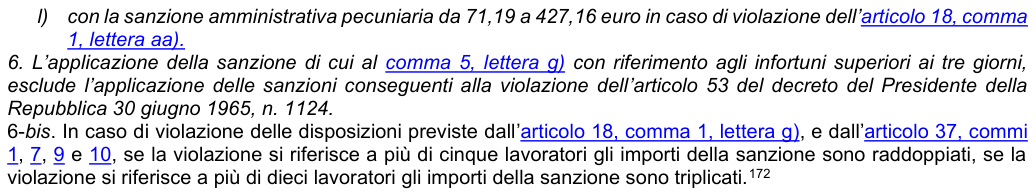 Art. 55: rappresentazione di confronto, parte 2