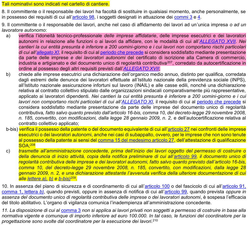 Art. 90: rappresentazione di confronto, parte 2
